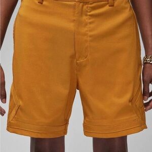 Jordan Men's Golden Tan Flat Front Shorts size 36 DZ0557-754 new $80